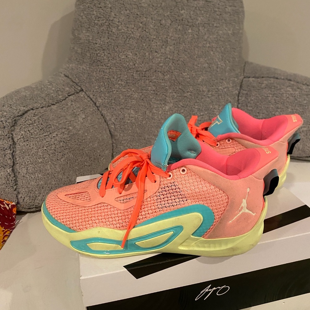 Jayson Tatum Pink Lemonade Basketball Shoes